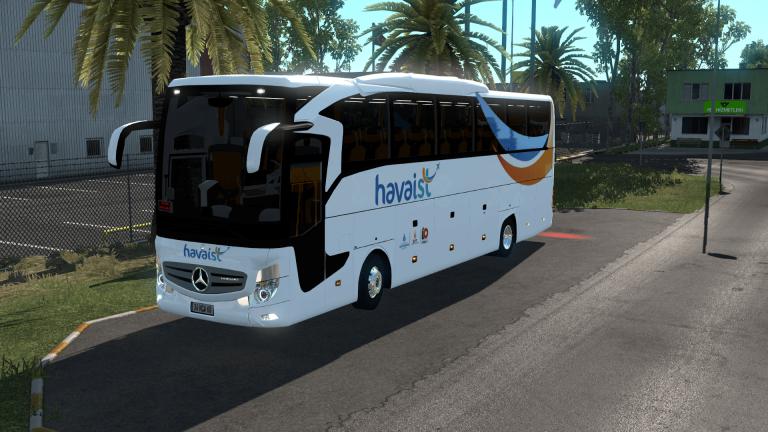 ETS2 - Mercedes-Benz Travego 2016 Havaist Skins (1.36.x)