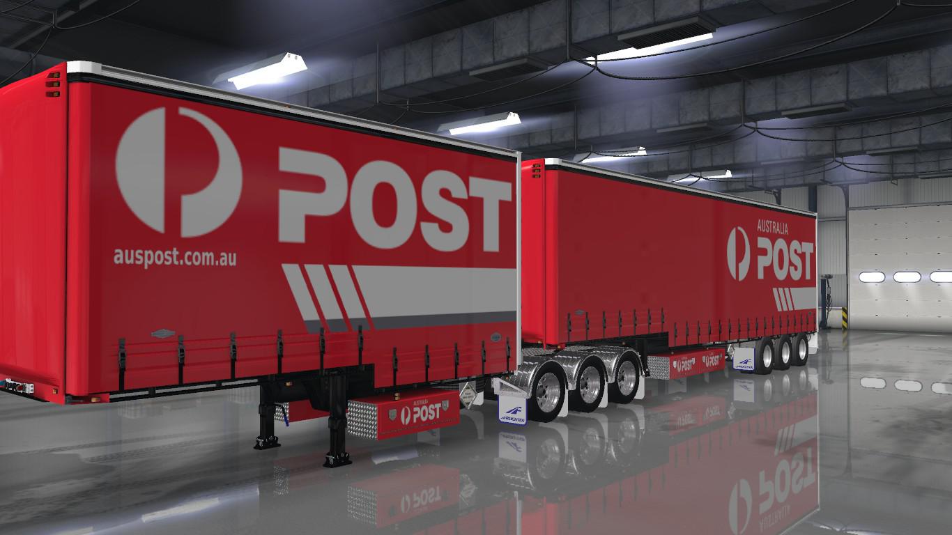 ETS2 - TSA Australian Drop Deck Trailer Skins V1.0 (1.36.x)