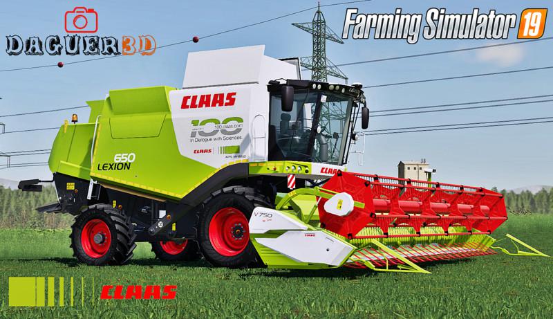 FS19 - Claas Lexion 600 Series V2.0