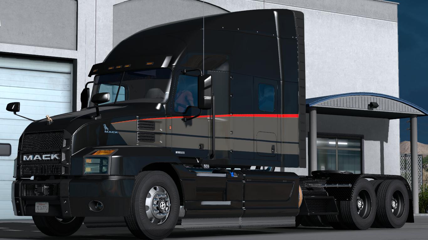 Ats Mack Anthem 2018 Lite V12 Fixed 135x American Truck Simulator Modsclub