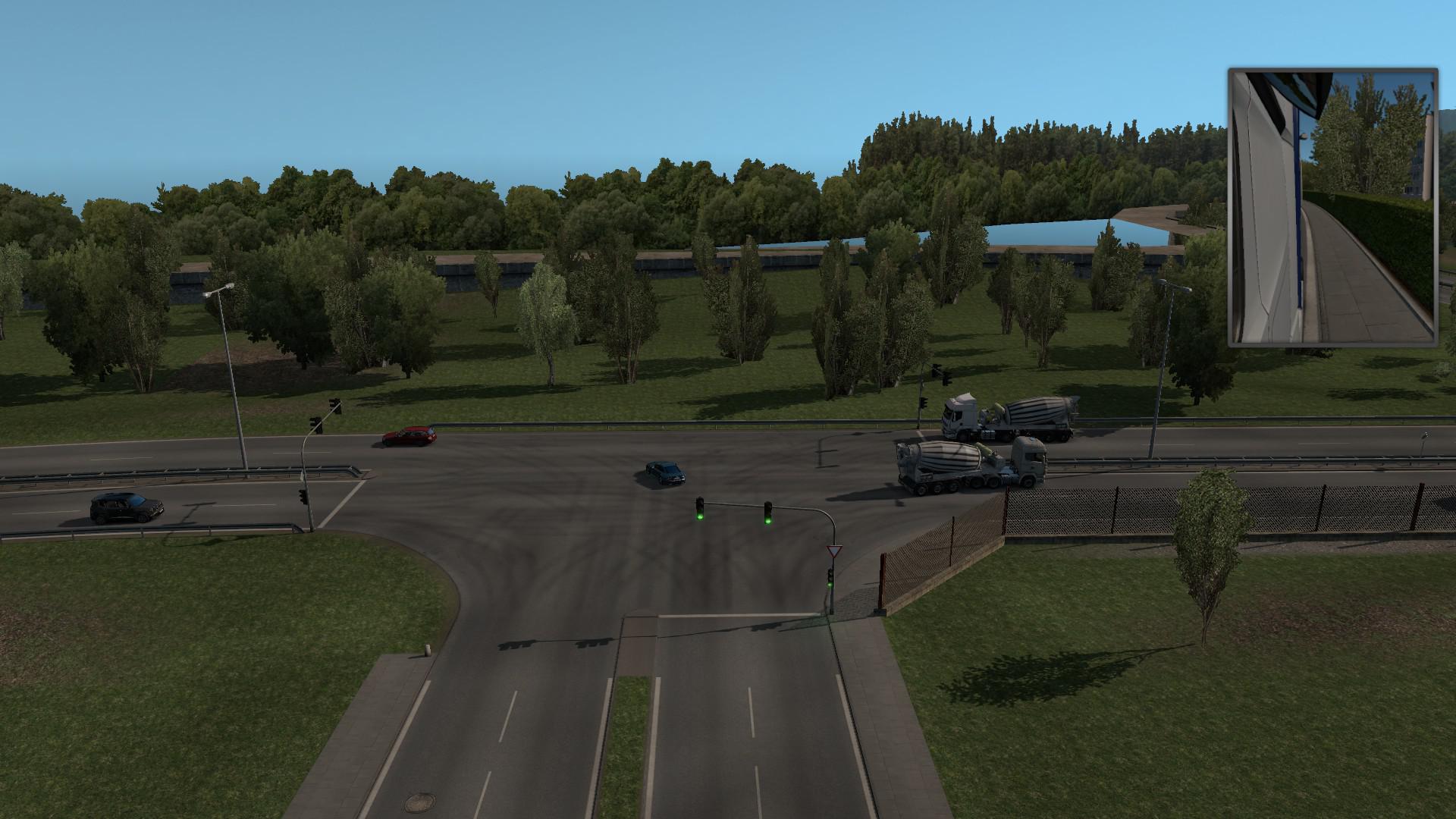 ETS2 - Cement Mixer Jobs & Traffic Mod (1.35.X)