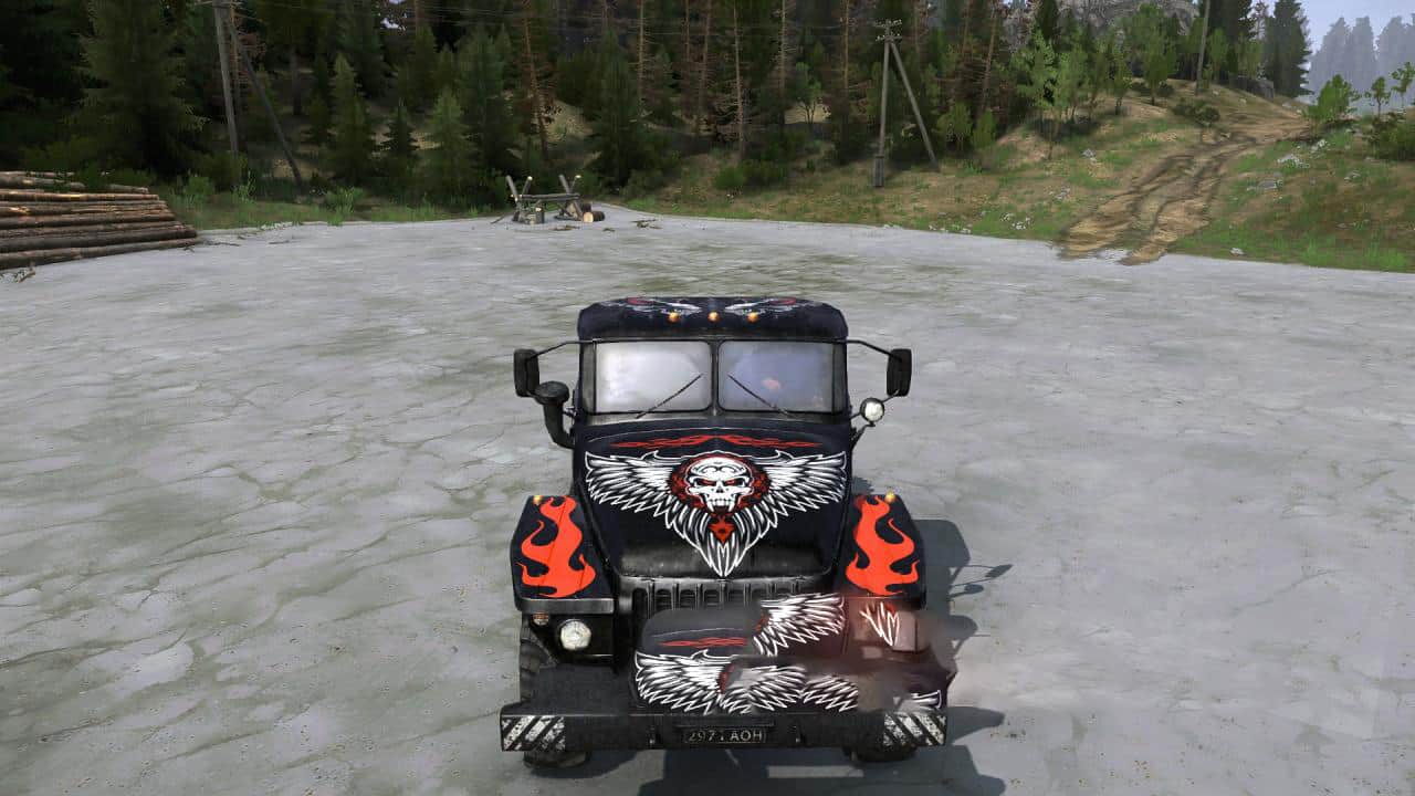 Spintires:Mudrunner - Texture for Ural-4320 V1.0
