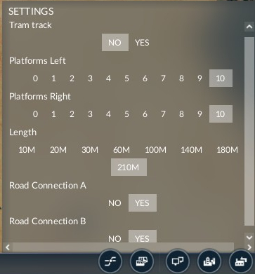Transport Fever 2 - Street Station Construction Extended