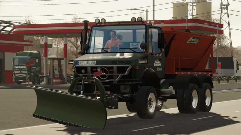 FS19 - Winter Service Unimog 2450 6x6 V1.0
