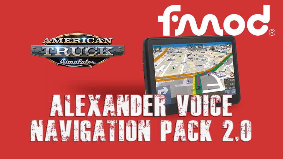 ATS - Alexander Voice Navigation Pack V2.0 (1.40.x)
