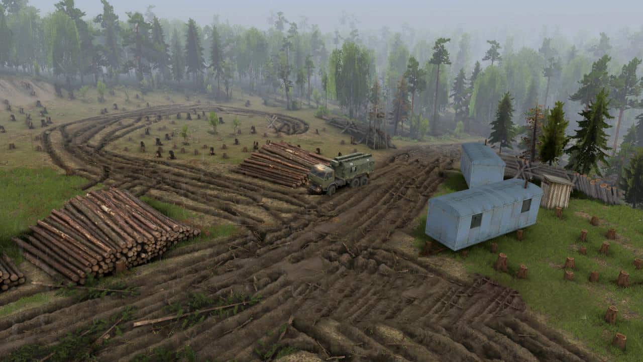 Spintires - Reserve Strontium Bears Reserve Map V1.0