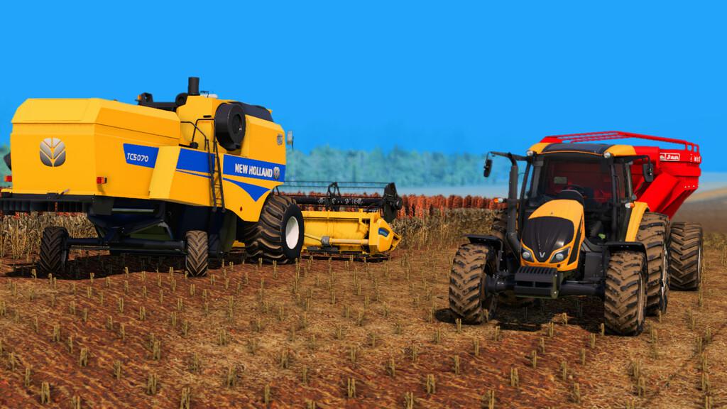FS19 - New Holland TC 5070 And Varifeed 20FT V1.0
