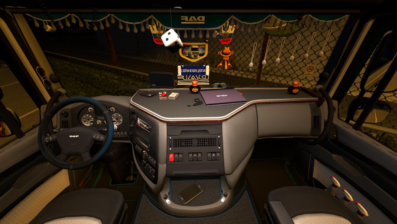 ETS2 - Interior View for Trucks V1.01 (1.36.x)
