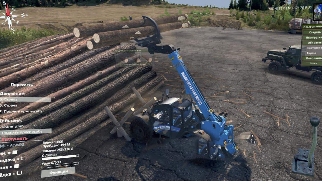 Spintires - New Holland LM742 V0.2