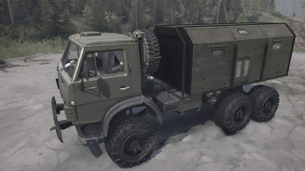 Spintires:Mudrunner - Kamaz-4310 Off-Road Truck V09.07.20