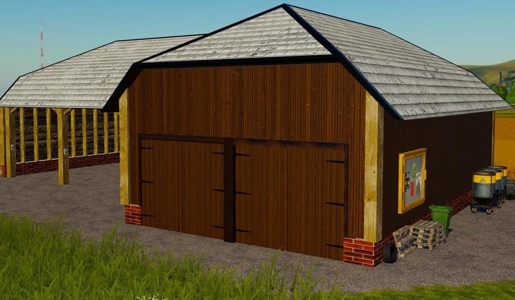 FS19 - Grande Grange Pour Vehicules V1.0