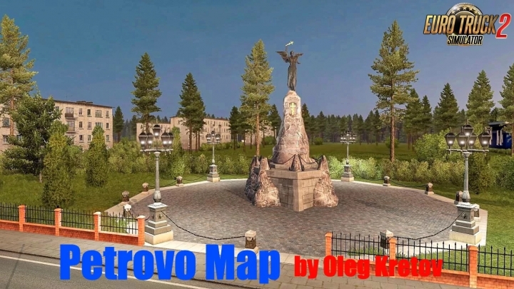 ETS2 - Petrovo Map (RUS Region) V3.0 (1.41.x)