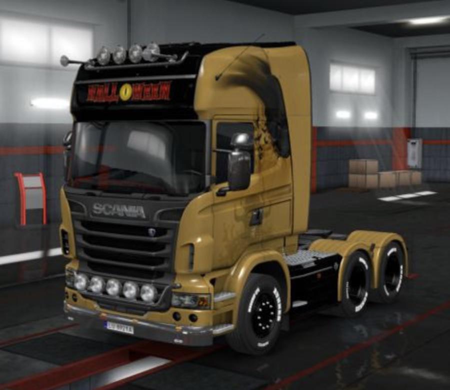 ETS2 - Halloween Combo Skin Pack (1.35.x)