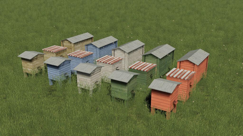 FS19 - Beehive (Prefab) V1