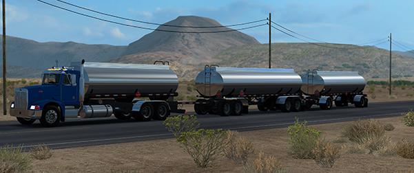 ATS - Project 3XX Heavy Truck and Trailer Add-on Mod (1.36.x)