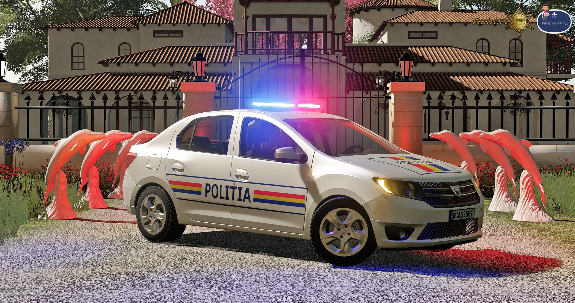 FS19 - Dacia Logan Politia 2019 V1.0