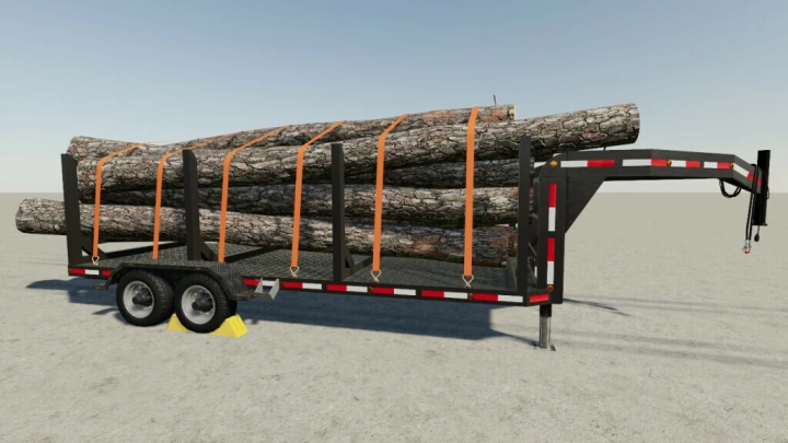 gooseneck log trailer fs19