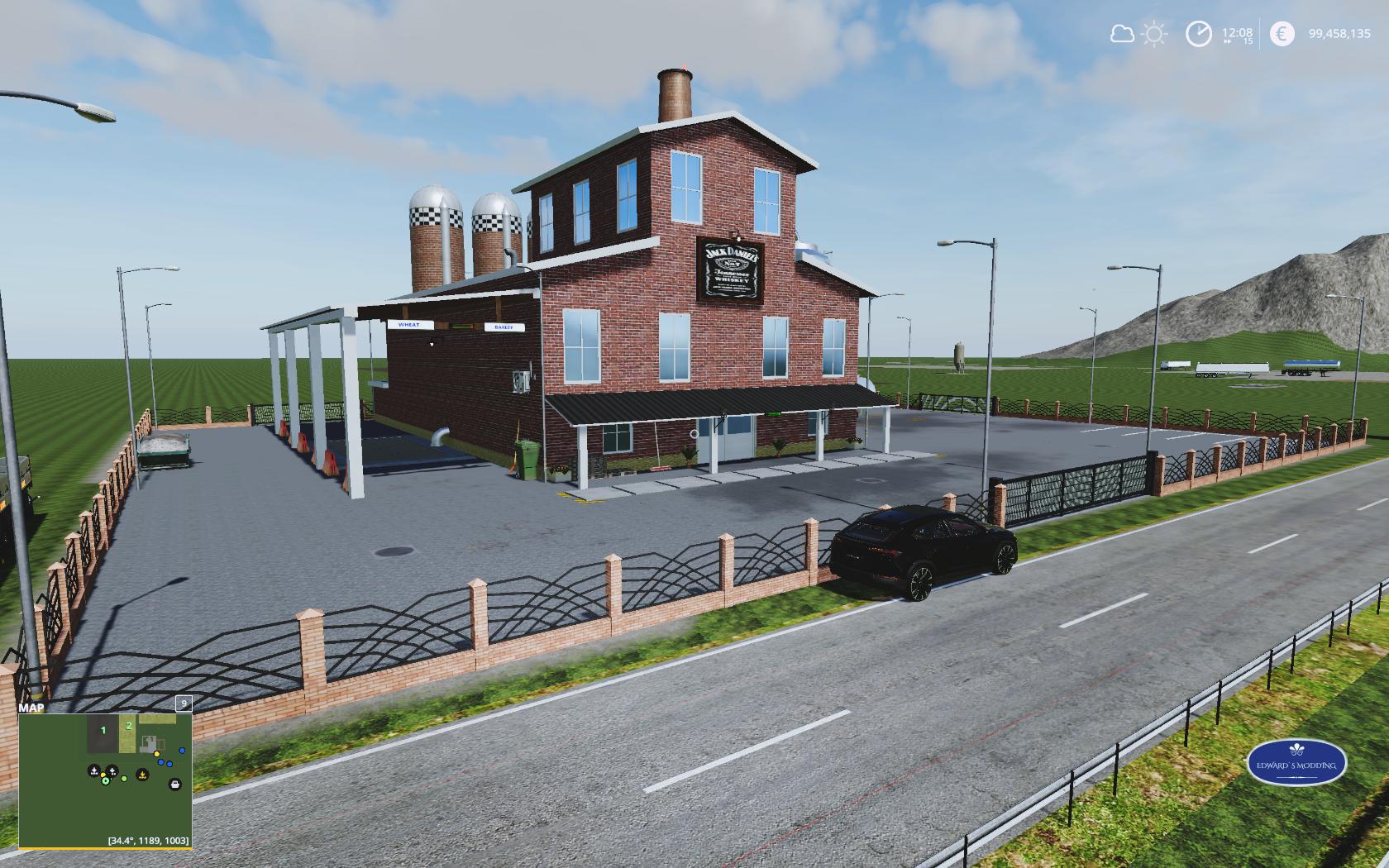 FS19 - Placeable Whiskey Distillery V1.1