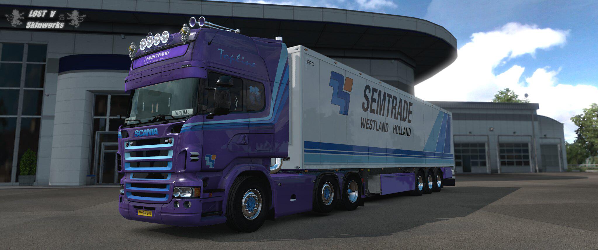 ETS2 - Scania 5 Series Sem Trade Combo Skin V1 (1.38.x)