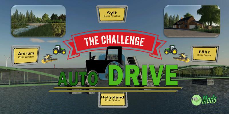 FS19 - AutoDrive Route Network for The NF Match Map V2.0