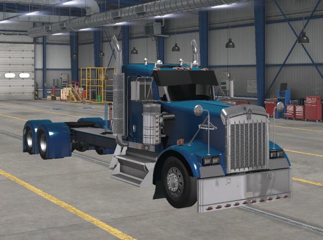 ATS - Kenworth W900 Long Truck (1.37.x)