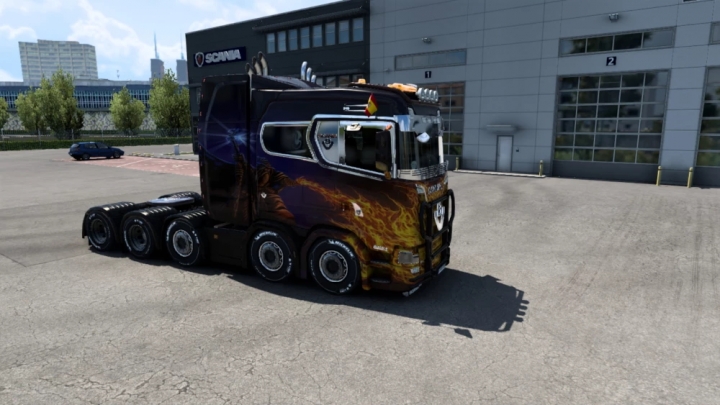 ETS2 - Scania Illegal S Truck V2.0 Fixed (1.40.x)