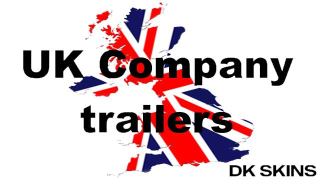 ETS2 - UK Company Trailer Pack V1.0 (1.39.x)