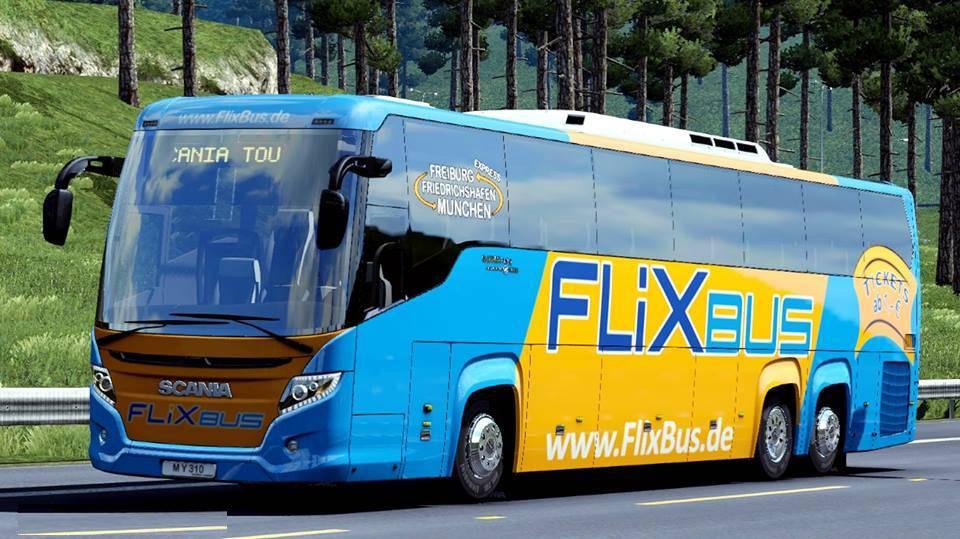 ETS2 - Scania Touring Bus (1.38.x)