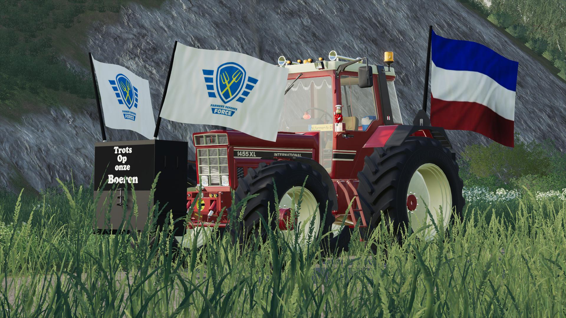 FS19 - Boeren Protest Vlaggen V1.0