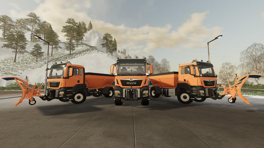 FS19 - Man TGS Winter Service V1.0