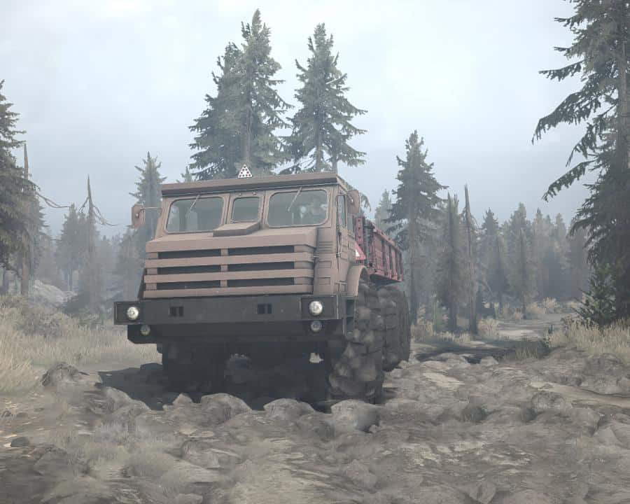 Spintires:Mudrunner - MoAZ-74111 Truck V1.0