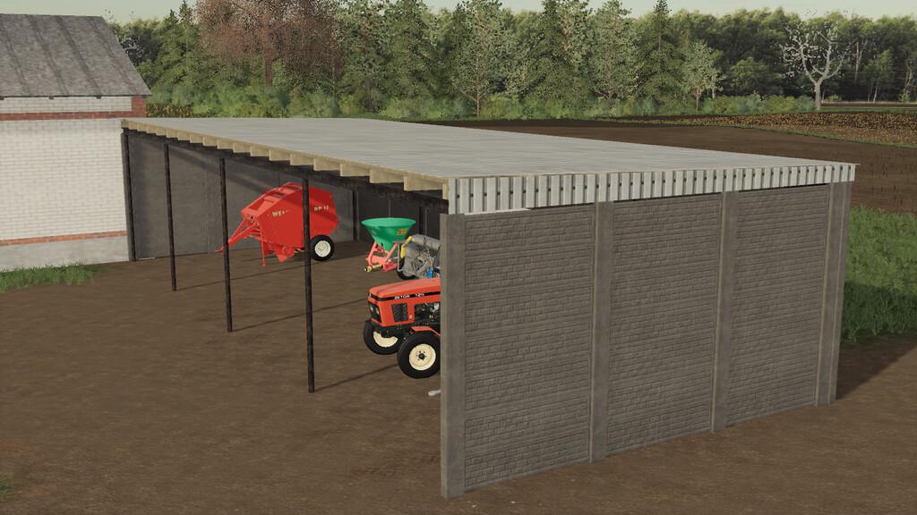 FS19 - Concrete Shed V1.0