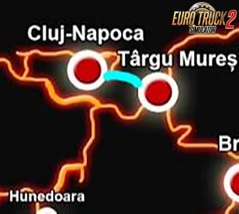 ETS2 - Cluj-Napoca and Targu Mures Road Connection (1.36.x)