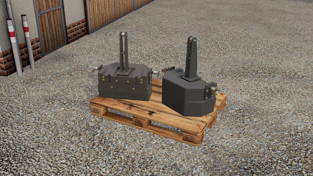 FS19 - Fendt Gewicht 870Kg V1