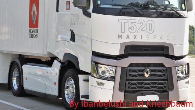 ETS2 - Renault T520 Real Sound V1.0 (1.36.x)
