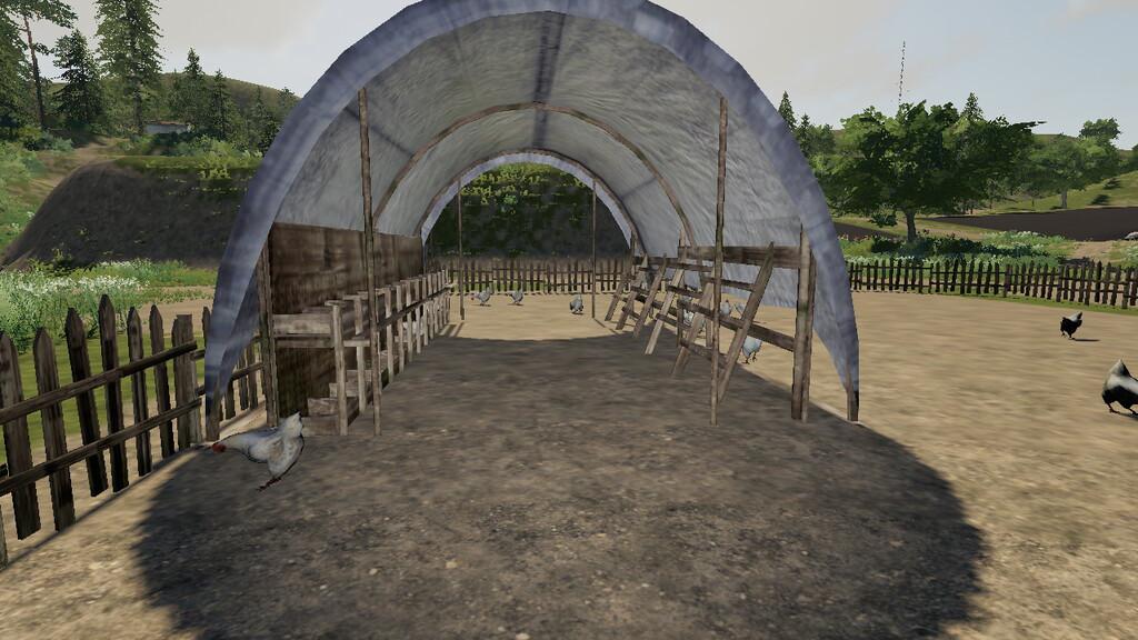 FS19 - Sosnovka Chicken Pen V1.1