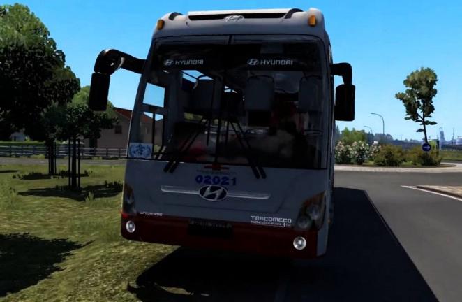 ETS2 - Hyundai Universe Noble + New Skins (1.40.x)