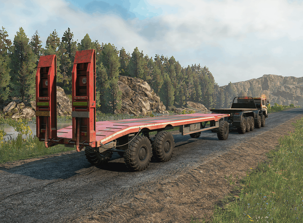 SnowRunner - Offoad Trailers V1