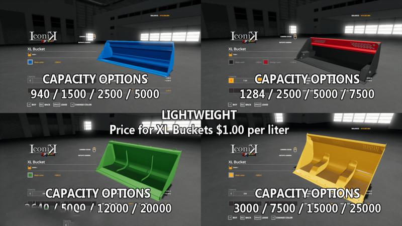 FS19 - Iconik XL Paddle Now With 50.000L V1.0