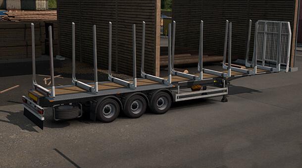 ETS2 - Log Trailer (1.39.x)