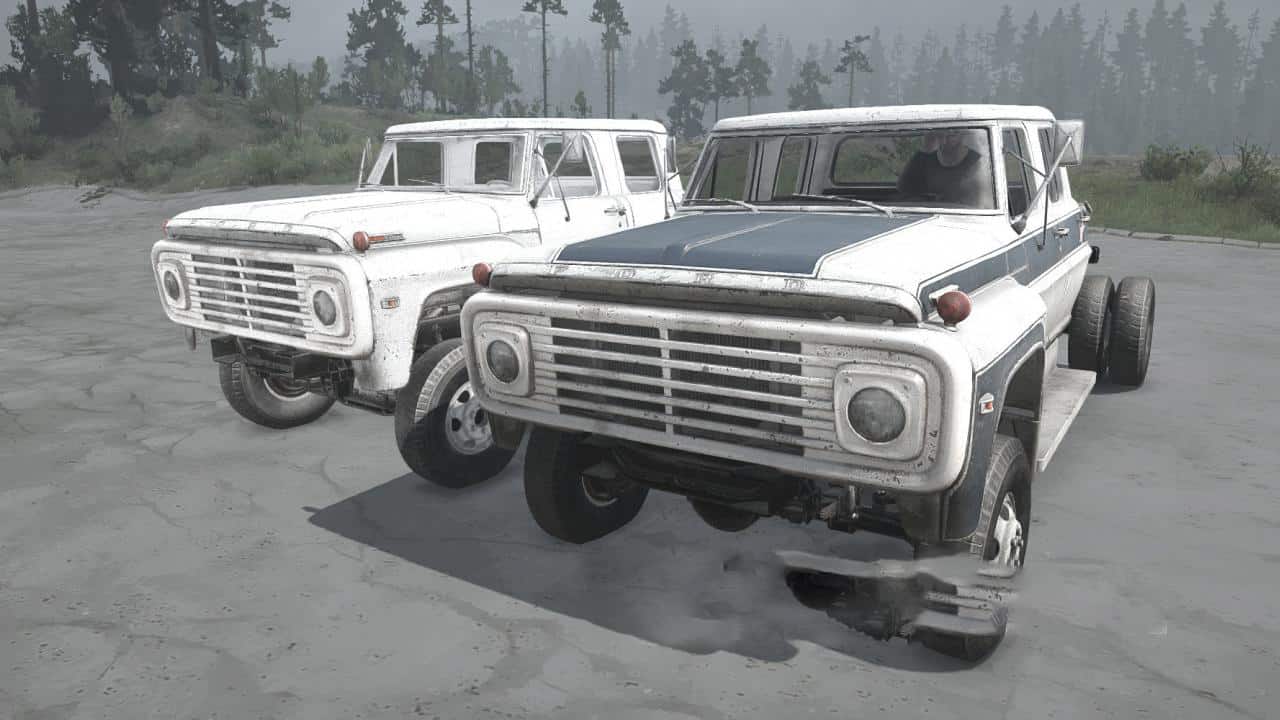 Spintires:Mudrunner - Ford F-750 Truck V24.10.20