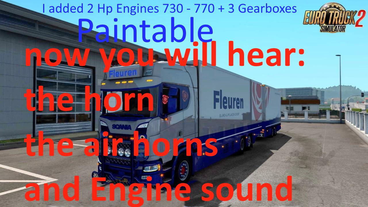 ETS2 - Scania NextGen S Fleuren Edition V1.1 (1.39.x)