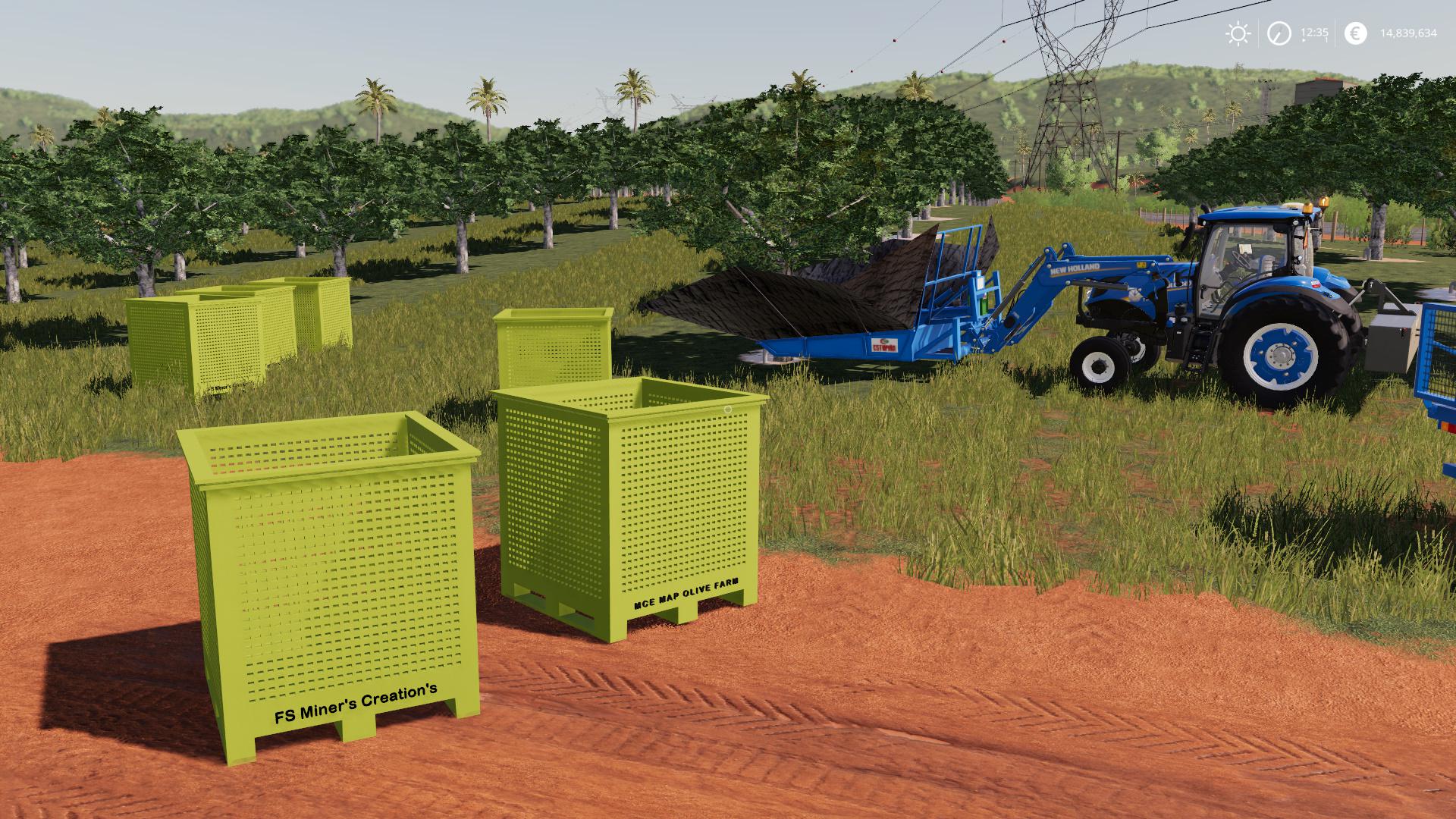 FS19 - Pallet Box for Olives V0.5