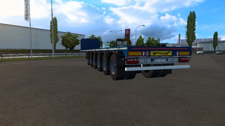 ETS2 - Ballast Trailer 6 Axles V1.0 (1.41.x)
