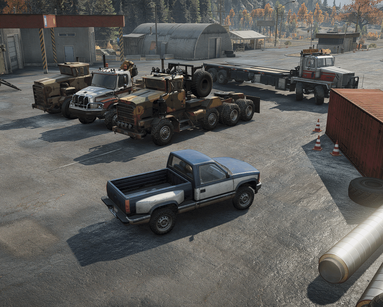 SnowRunner - Freightliner 114 SD Heavy Truck V3.0