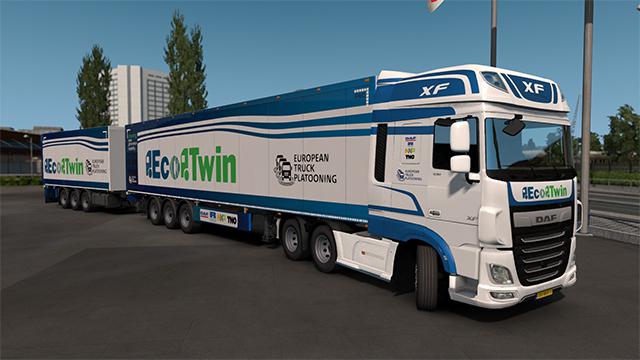 ETS2 - Daf Eco-Twin Skins V1.0 (1.35.X)