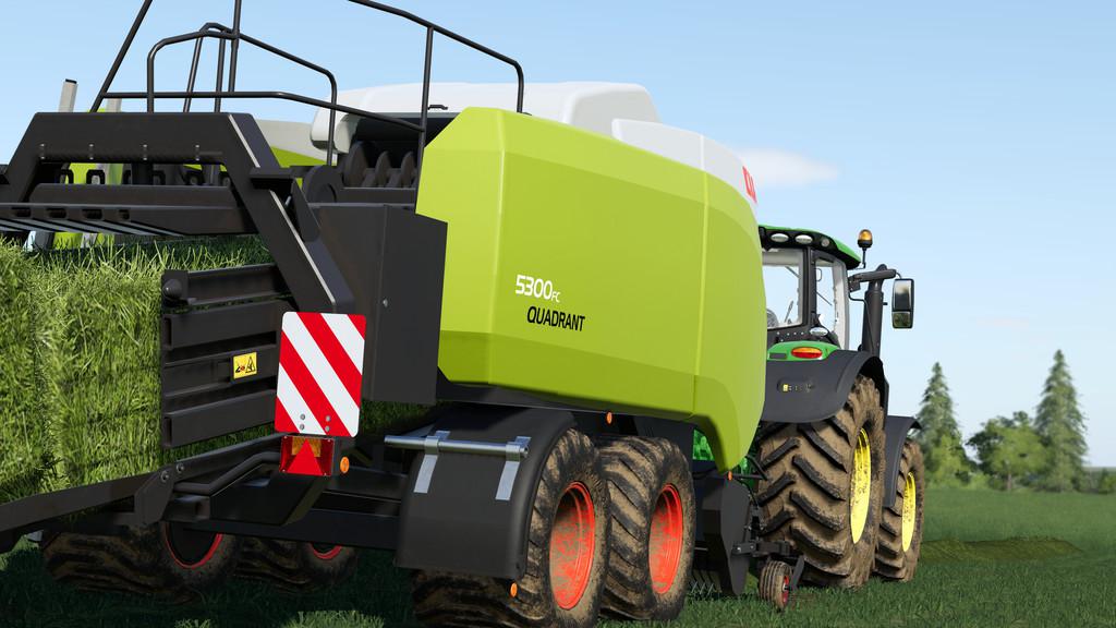 FS19 - Claas Quadrant 5300 FC V1.0.0.1