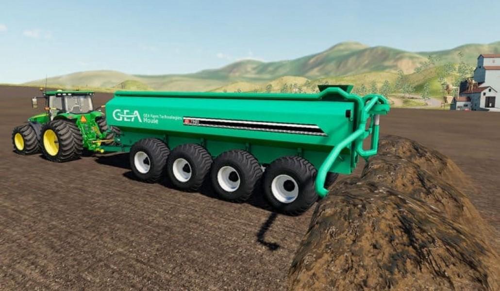 FS19 - 3 Gea Houle Manure Spreaders V1.0