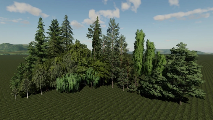 FS19 - Placeable Tree V1.0