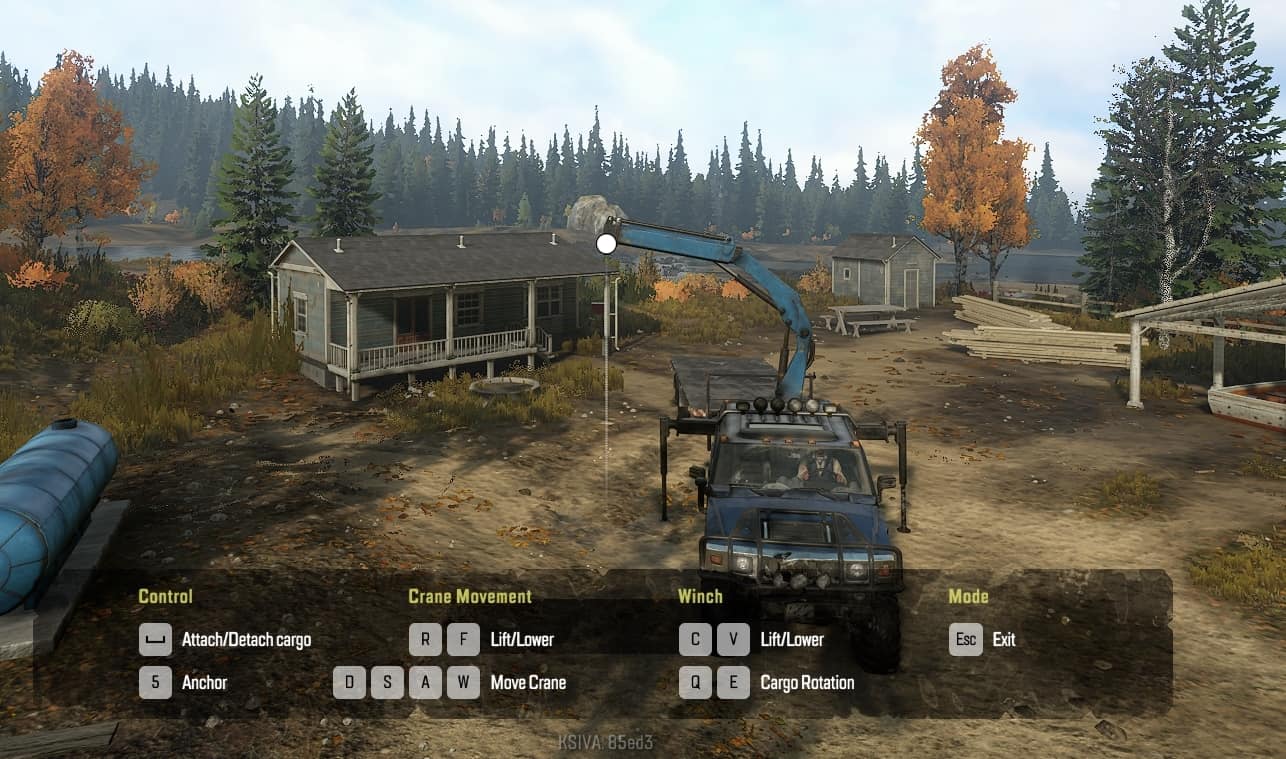 SnowRunner - Hummer Minicrane V1.8